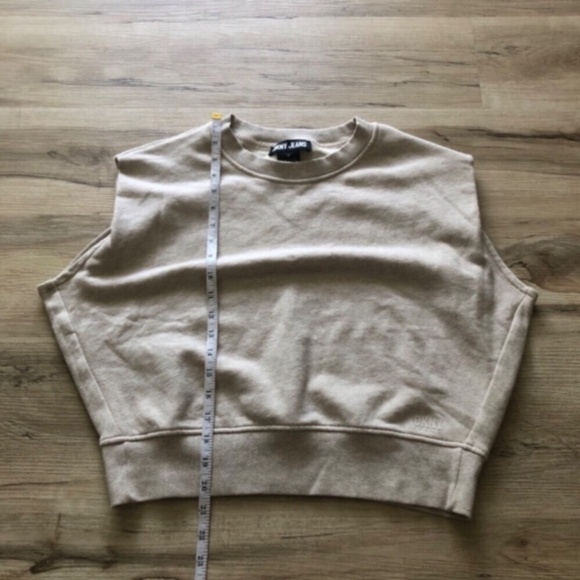 DKNY Beige Crew Neck Top - Picture 8 of 8